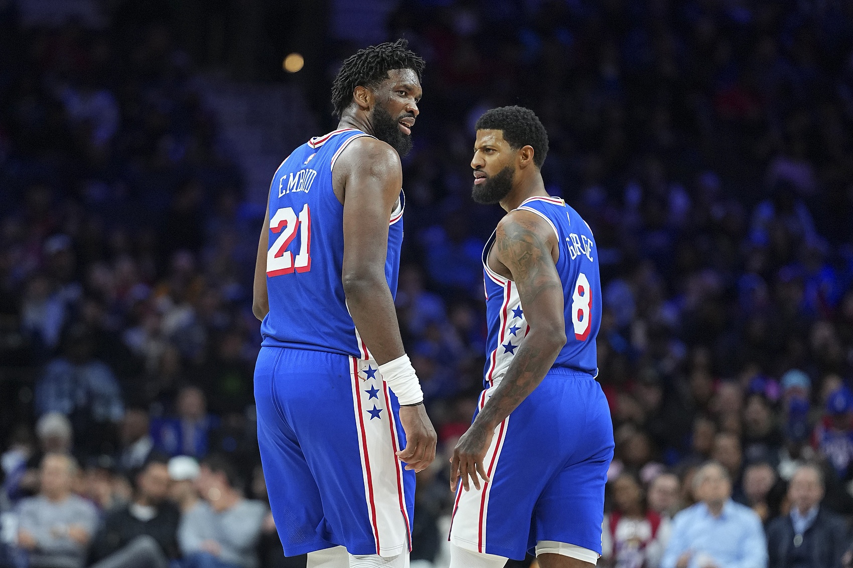 九游网页版-乌布雷：恩比德和乔治回归让整座城市振奋 我们能展现真正的实力